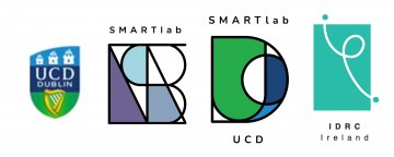 Logo of University College di Dublino - Centro di ricerca per la progettazione inclusiva/SMARTlab